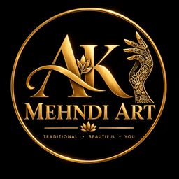 Anil Mehandi Art Logo